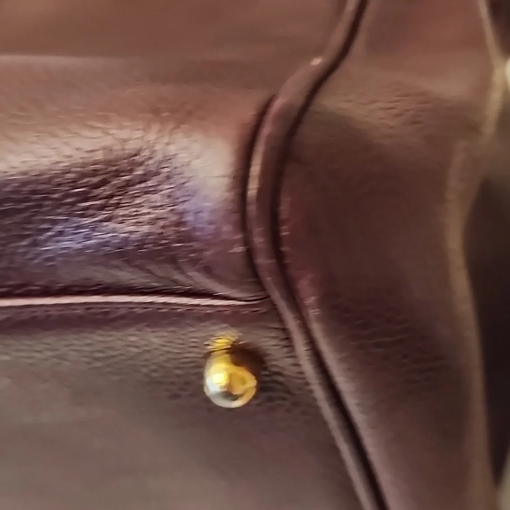 Rare! Chanel CC Caviar Leather Duffel Travel Gym Bag Burgundy ENTRUPY COA - Picture 11 of 16